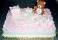 Baby Bear Cake